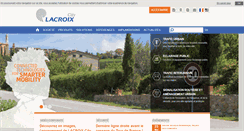 Desktop Screenshot of lacroix-city.com